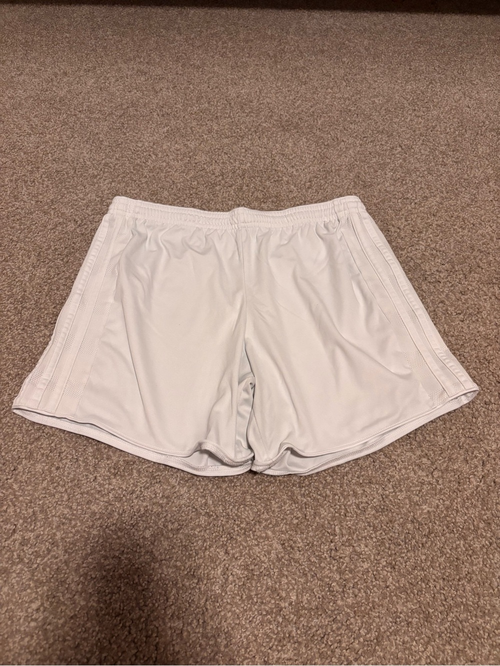Adidas Athletic Shorts White Black